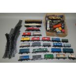 A collection of model railway carriages and wagons to include Hornby LNER 22357, Hornby Regional