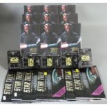 A collection of new old stock Young Jedi 12 x 132 collectors’ cards, together with a Star Trek the