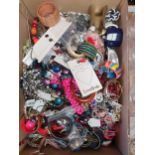 A large quantity of costume jewellery, to include necklaces and bracelets.