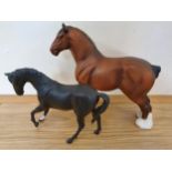 Beswick; CH Burnham Beauty and a Black Stallion (2).