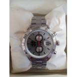 A Rotary quartz chronospeed wristwatch, c2012, serial number GB03360/05, certificate, box.