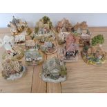 Lilliput Lane; a collection of 15 houses (15).