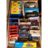 A quantity of boxed die-cast models to include Corgi Classics, Bburago, Vanguards, Corgi State