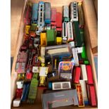 A quantity of boxed and unboxed playworn die-cast models, Matchbox, Corgi and Lesney