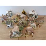 Lilliput Lane; a collection of 15 houses (15).
