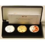 A limited edition proof copper plated in pure silver or 24ct gold The Jubilee Mint "2019 Remembrance