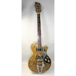 A Duesenberg Starplayer TV RW limited edition guitar, serial number RW32, built Feb 2003, hard case.