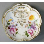 A Royal Crown Derby commemorative dish, 'to celebrate the marriage of ... Prince William to