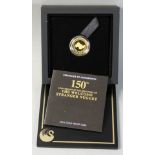 The Perth Mint, limited edition a 1/4 oz gold proof coin marking the 150th Anniversary of the