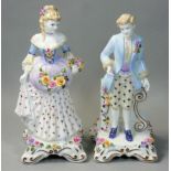 A pair of Coalport Arcadian Collection figures, to include 'Arcadian Gentleman', height 20cm,