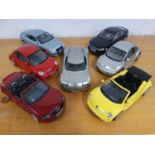 Die cast, scale 1:18, Audi Supersportwagen "Rosemeyr", Audi S5 x 2, Audi TT Roadster, VW new