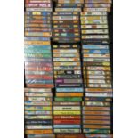 Approximately one hundred Amstrad CPC 464/664/6128 cassette games, to include Batman, Stunt Bike,