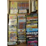 Approximately ninety ZX Spectrum cassette game cartridges, to include Souls of Darkon, Pitfall II,