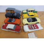 Die cast, scale 1:18, 1948 Chevrolet Fleetmaster, 1981 Chequer A11, 1955 Buick Century, Chevrolet