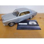 Paragon die cast, scale 1:18 1968 Rolls Royce Silver Shadow Mulliner Park Ward two door coupe