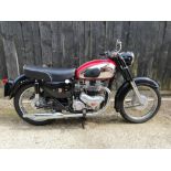 1960 Matchless G12A, 646 cc. Registration number not registered, Frame number A76562.