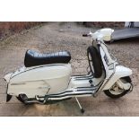 1969 Lambretta Jet 200, 200cc (see text). Registration number MDM 367G. Frame number SX200 - 557609.