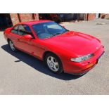 1996 Nissan 200 SX, 1998 cc. Registration number P713 SRH. Chassis number JN1GBAS14U0010758.