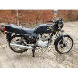 1979 Honda CB250N Super Dream, 249 cc. Registration number SDN 966T (see text). Frame number