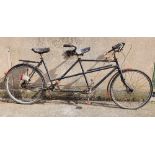 Hercules, a ladies and gentleman's tandem, c.1930's, with 3 speed Sturmey Archer rear hub, front and