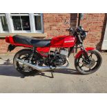 1978 Suzuki 250 X7, 249cc. registration number KNP 8T. Frame number 500201. Engine number GT2502