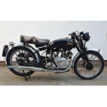 1950 Vincent Comet, Series C, 499cc. Registration number DCK 473.