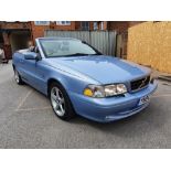 2004 Volvo C70 T5GT, 2,319 cc. Registration number YH04 CYT. Chassis number YV1NC62K24J049465.