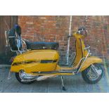 1981 Lambretta Vijay Super GP150, 149cc. Registration number OEF 542W. Frame number 22022209530.