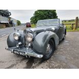1947 Triumph 1800 Roadster, 1776 cc. Registration number WXG 903 (non transferable). Chassis