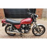 1980 Kawasaki KZ750, 750 cc. Registration number EAM 469V. Frame number KZ750E - 007502. Engine