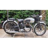 1938 Triumph Tiger 100, 500 cc. (see text). Registration number EYV 687. Frame number TH 6362.