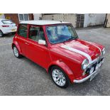 2000 Mini Cooper, 1275 cc. Registration number W943 PAG. Chassis number SAXXNNAZEYD182786. Engine