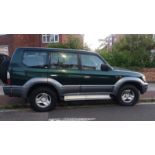 2002 Toyota Landcruiser Colorado GX 3.0 TD, 7 seater, 2,982 cc. Registration number PX52 KNV.