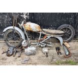 1961 Triumph Tiger Cub project. Registration number (un registered). Frame number T76253. Engine