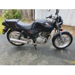 1986 Honda XBR 500, 498 cc. Registration number C773 ALJ. Frame number PC15 710092.