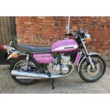 1972 Suzuki GT750 J, 750cc. Registration number YOD 709K. Frame number GT750 - 18823. Engine