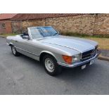 1979 Mercedes Benz R107 350SL, 3,499cc. Registration number YJR 58T. Chassis number W107