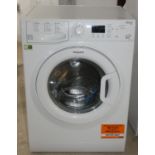 A Hotpoint Smart Tech washing machine, model No. WMFUG742P.