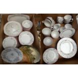 Johnson Bros part dinnerware, Royal Doulton dishes (2).