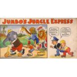 Ern Shaw (1891-1986) Jumbo's Jungle Express, Ern Shaw - Jumbo's Jungle Express, original artwork