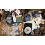 A quantity of ceramics and glassware, to include Waterford, Murano, Stuart, Caithness, Cruse,