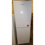 A Hoover upright combination fridge freezer, 177cm tall, 60cm wide.