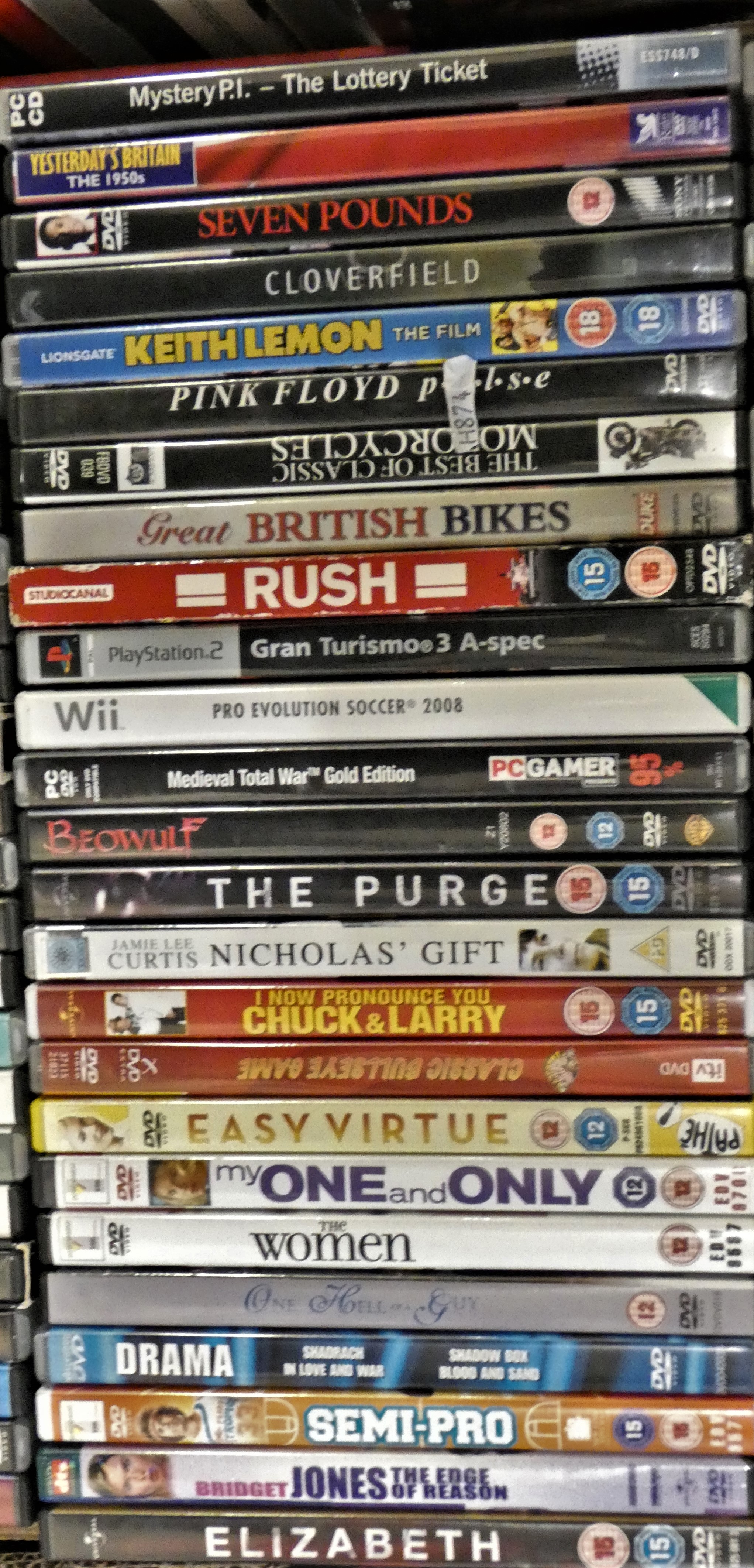 Five boxes of DVD's, CD's, games and various other items - Image 6 of 10