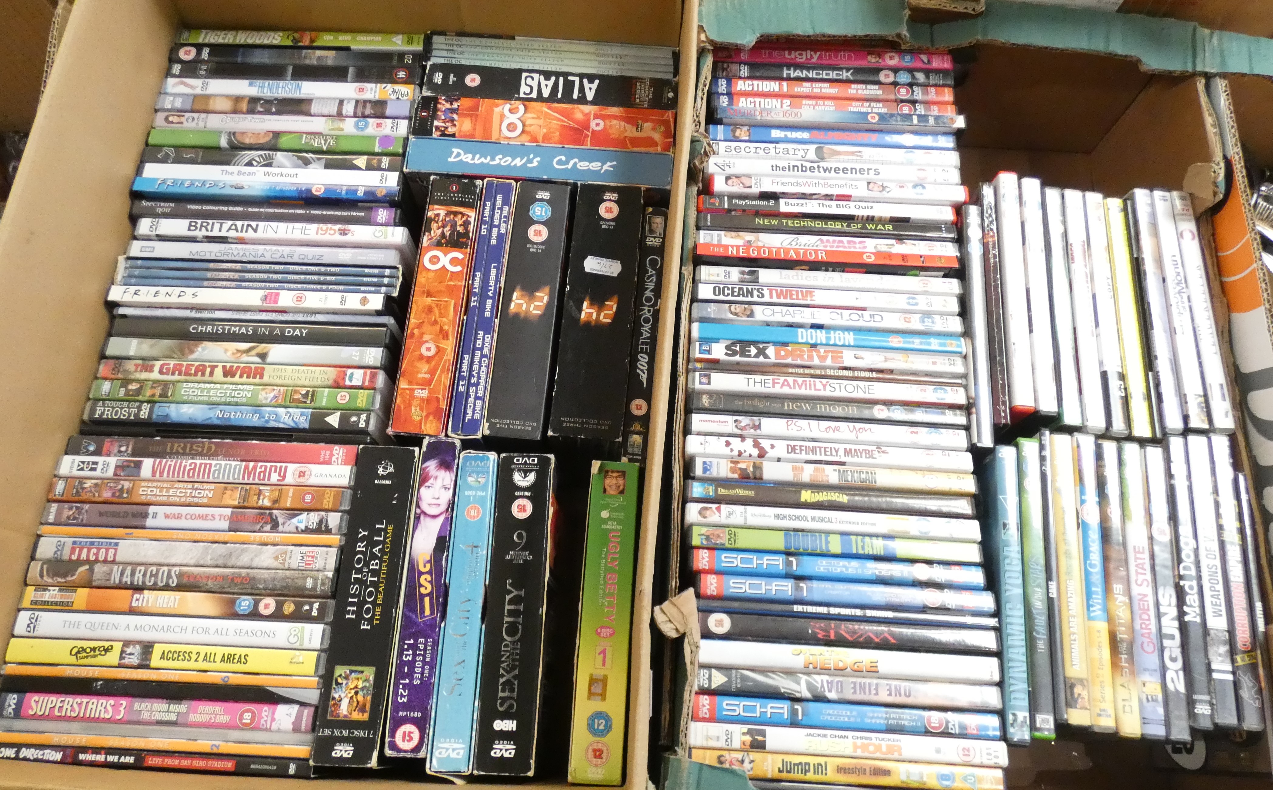 A collection of box set DVD's and other DVD's (2)