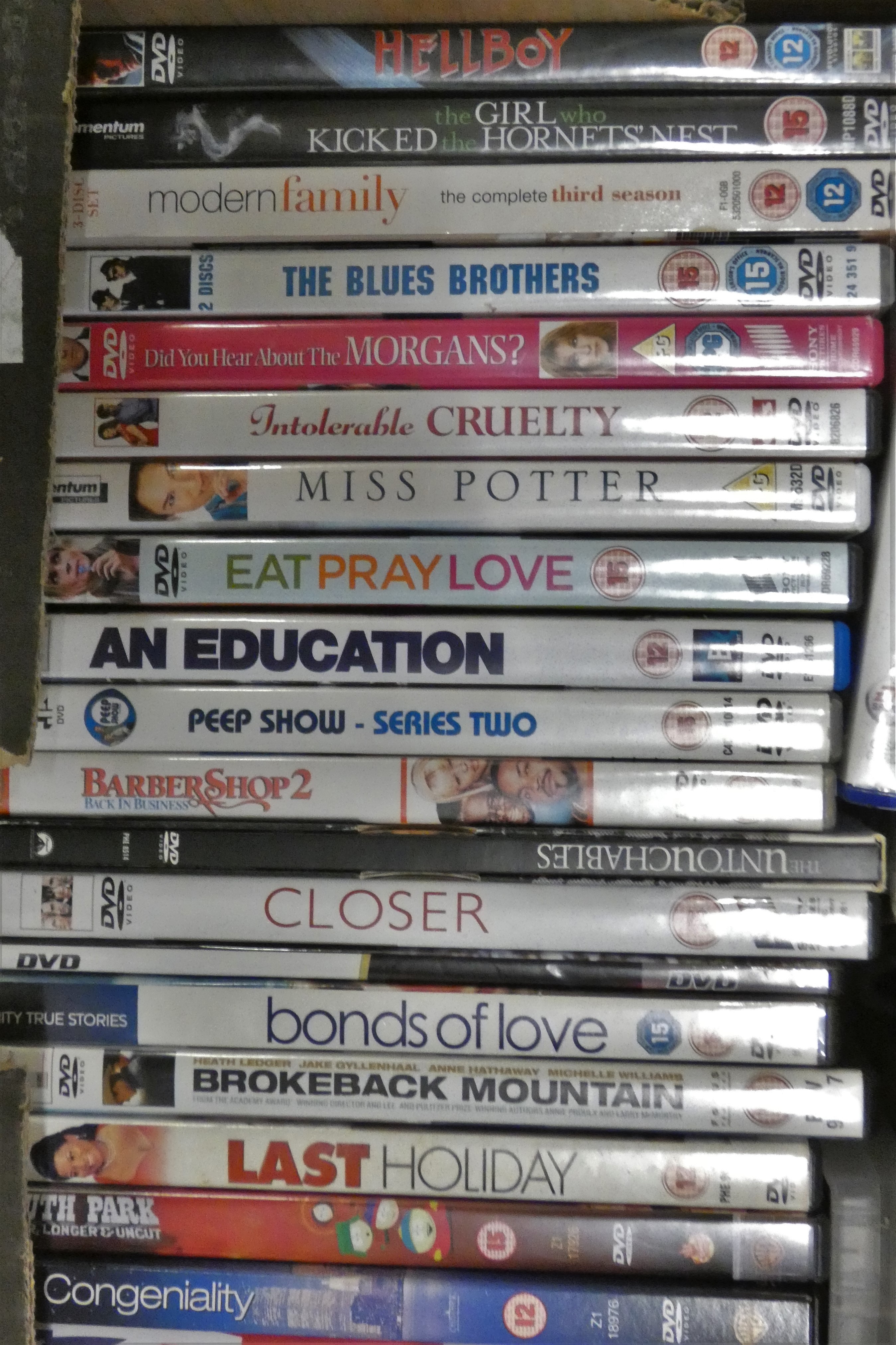 Five boxes of DVD's, CD's, games and various other items - Image 3 of 10