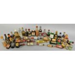 A collection of 48 assorted miniatures, including Benedictine x 2.