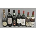 Chateau Bellevue, Bordeaux Superieur, 1985, 1 bottle, Chateau Potensac, Medoc, 1986, 1 bottle, two