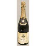 A bottle of Ernest Irroy vintage champagne, cuvee de reserve, c. 1940's.