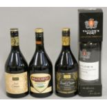 Taylor's Vintage Port, 2009 (boxed) with three bottles of Irish Cream liqueur. (4)