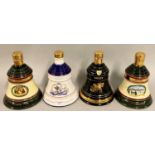 Bells Whiskey Christmas Decanters 1988 - 92 (4)